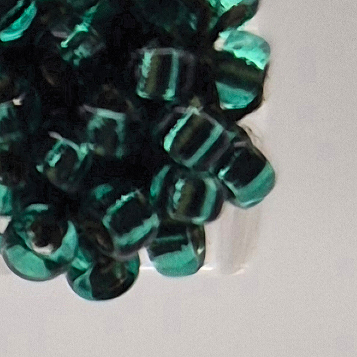 Creolen TUBE - Perlen 1mm