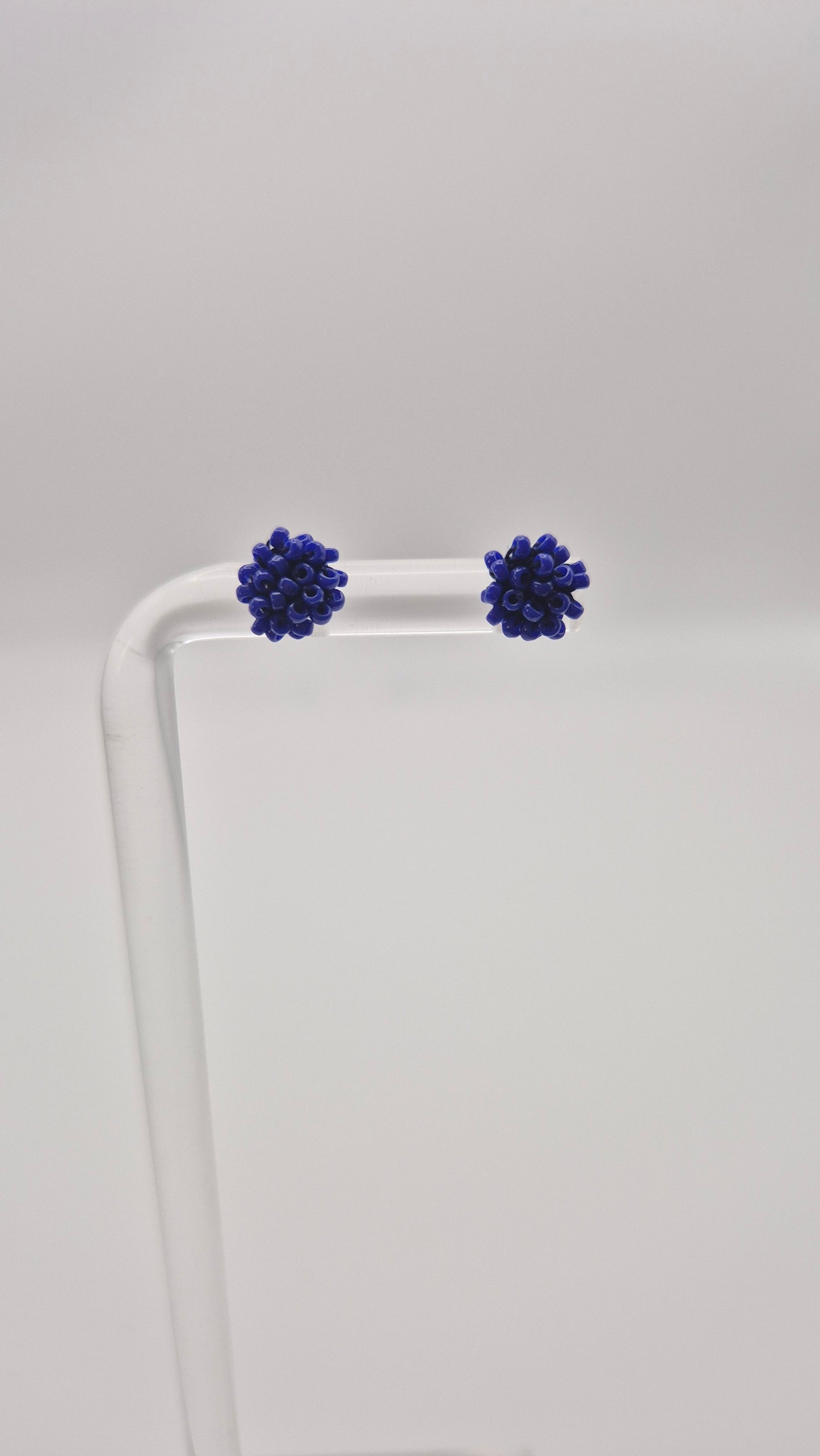 Ohr-Stecker LINNSI - Linse 6mm | Perlen 1mm