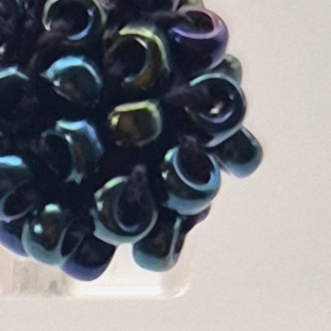 Ring DOT - Linse 8-10mm | Edelstahl | Perlen 1mm