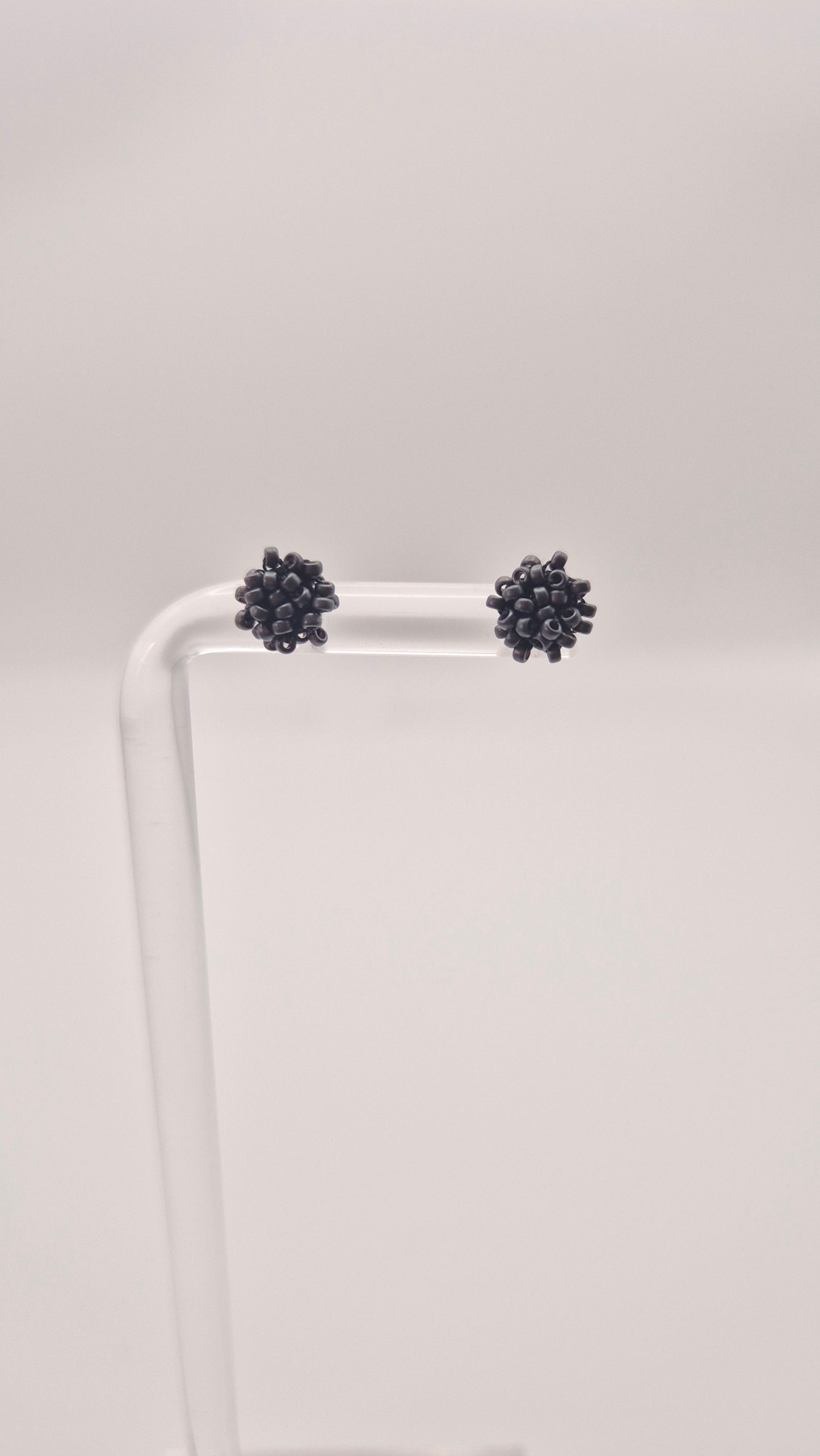 Ohr-Stecker LINNSI - Linse 6mm | Perlen 1mm