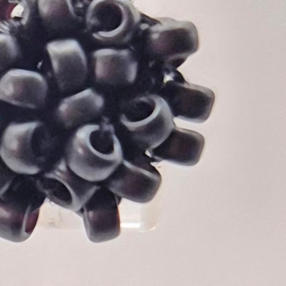 Ring DOT - Linse 8-10mm | Edelstahl | Perlen 1mm