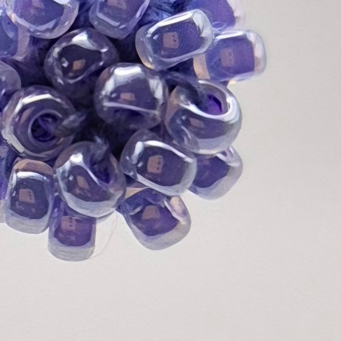 Ohr-Stecker LINNSI - Linse 26mm | Perlen 2mm