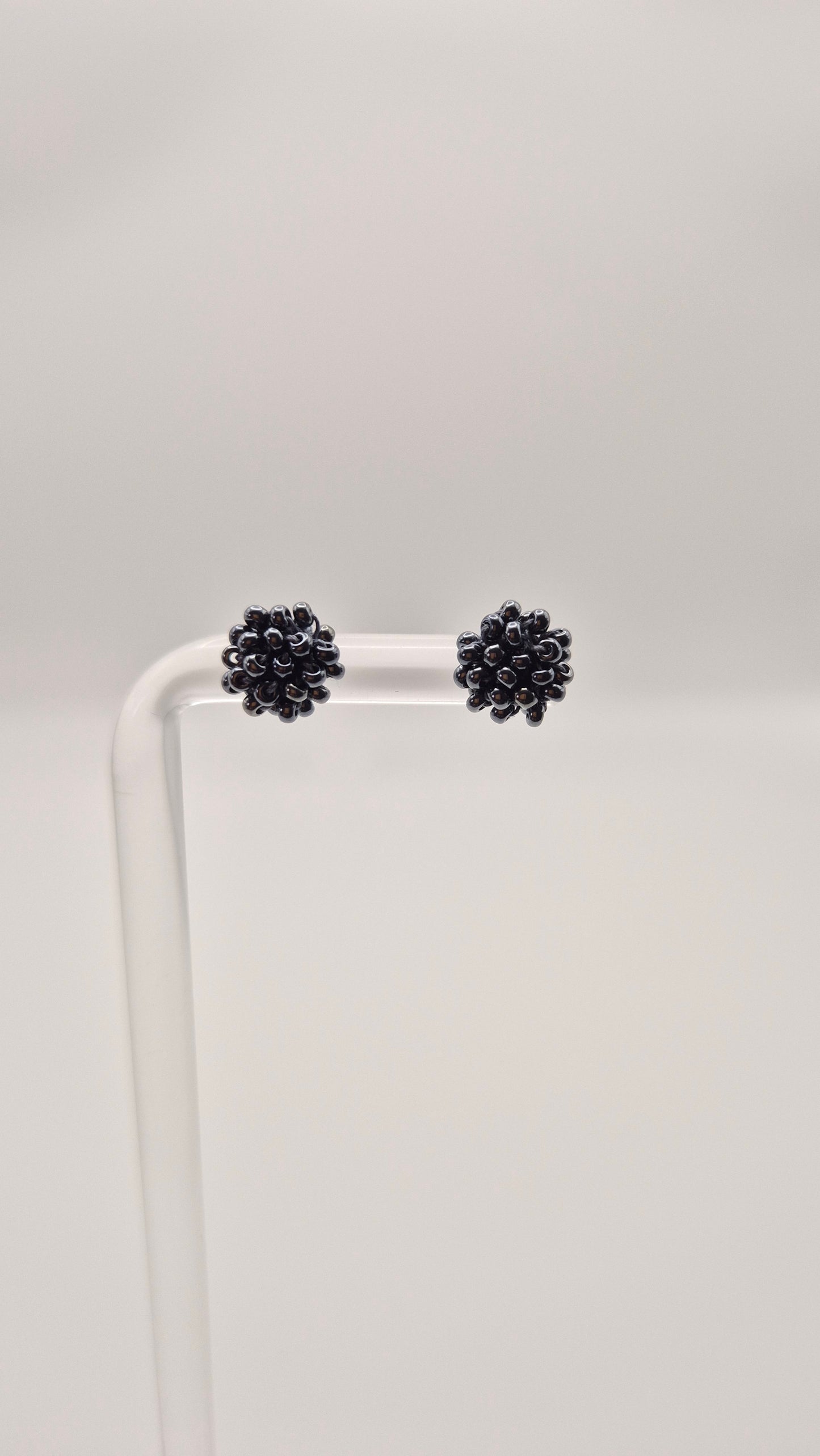 Ohr-Stecker LINNSI - Linse 8mm | Perlen 2mm
