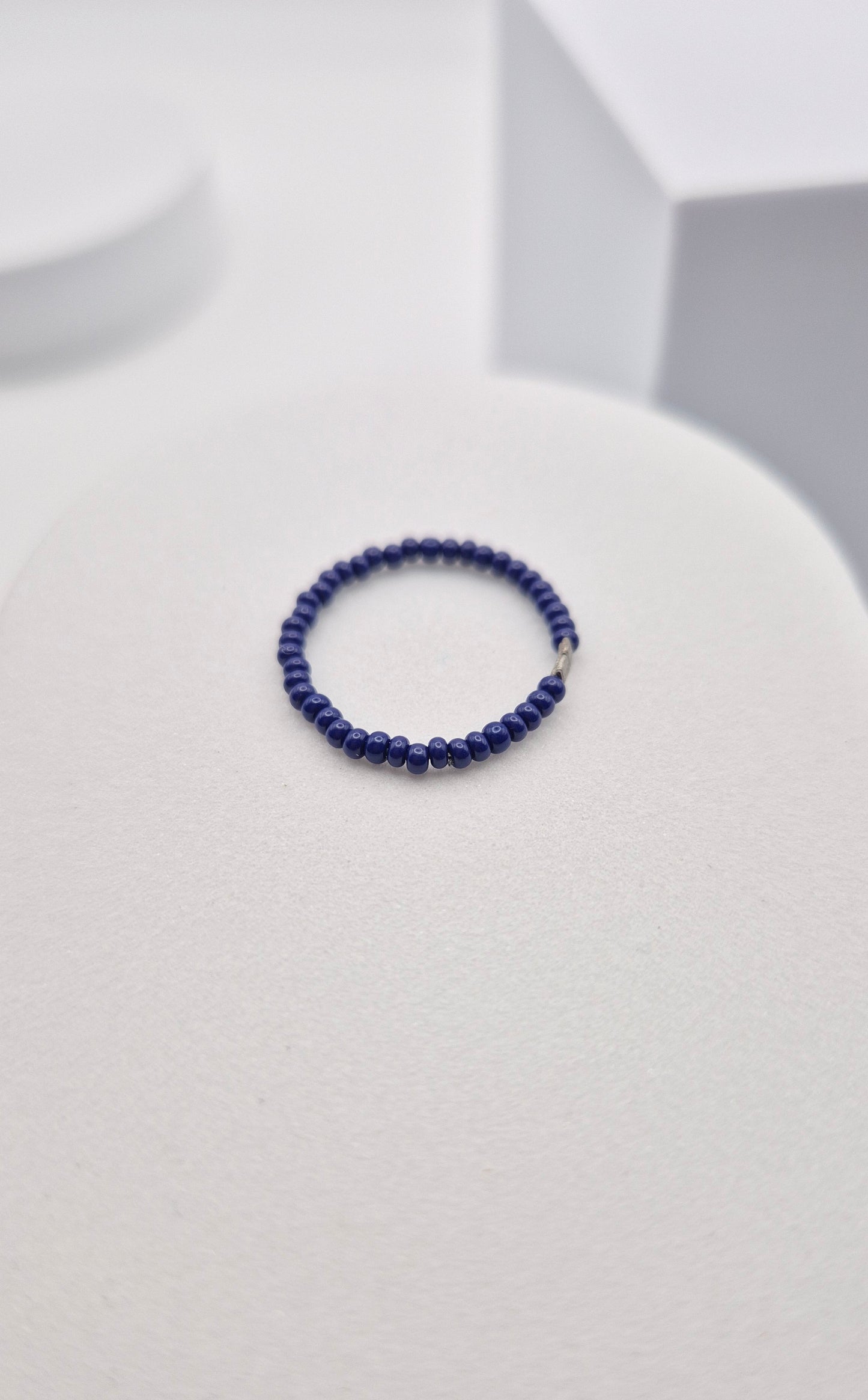 Ring RIVI - Ringgröße 49 - 53 mm Umfang | Perlen 2mm