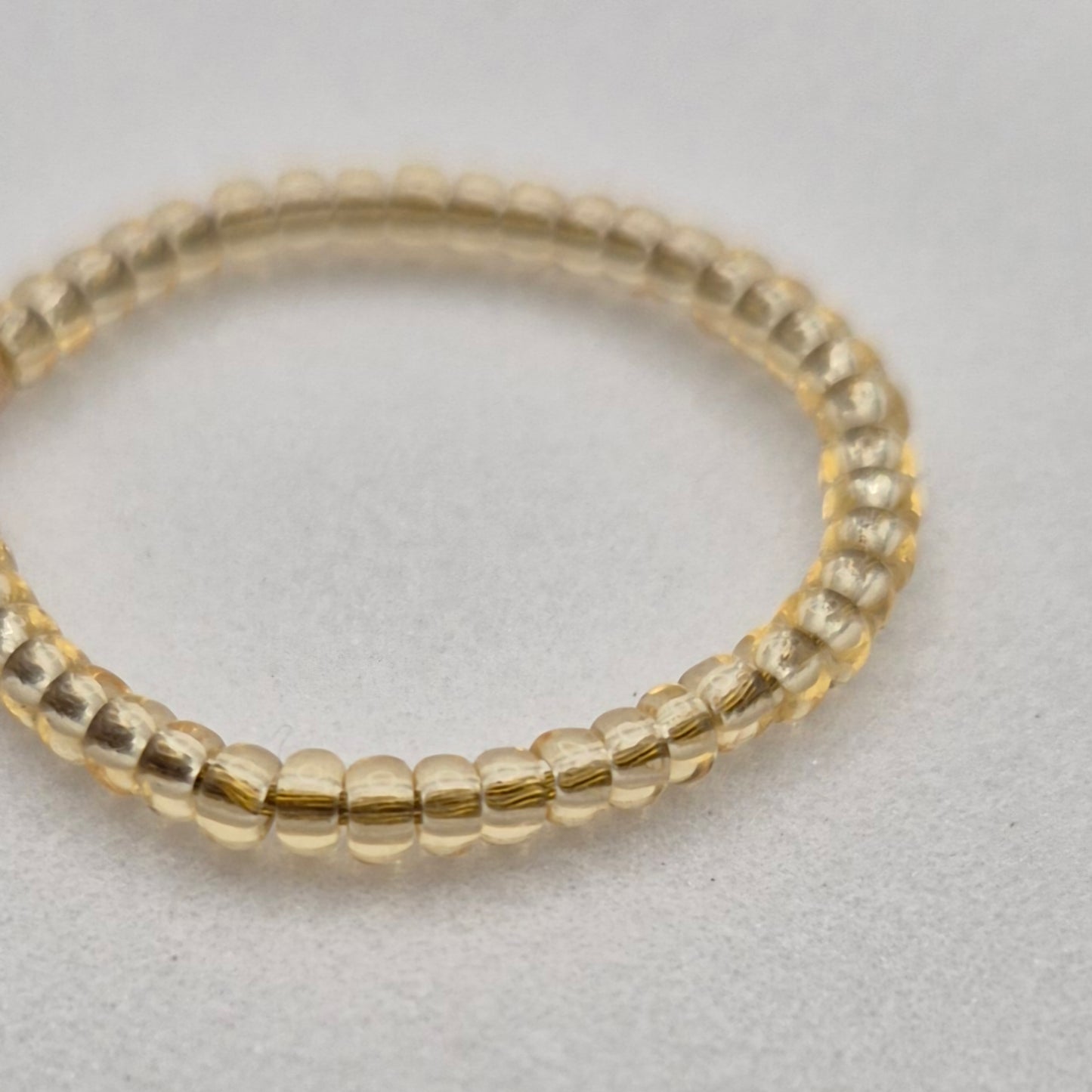 Ohr-Stecker Hänger RENGAS | Ring 20mm | Perlen 2mm