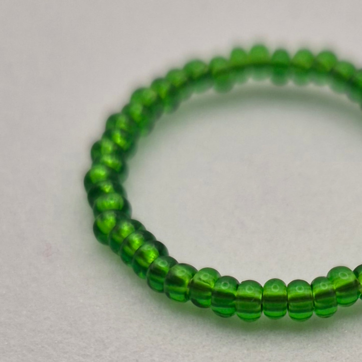 Ohr-Stecker Hänger RENGAS | Ring 20mm | Perlen 2mm