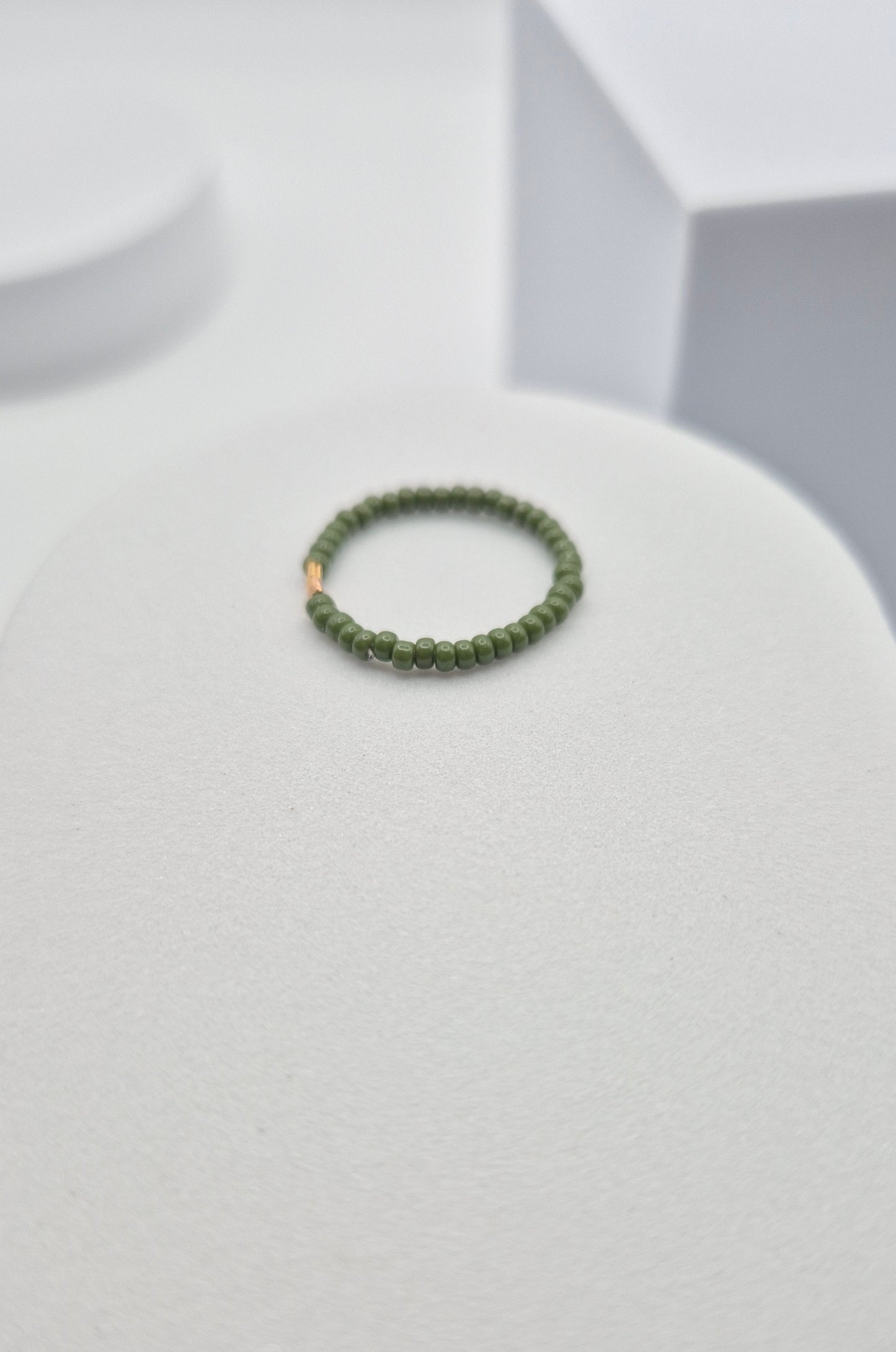 Ring RIVI - Ringgröße 49 - 53 mm Umfang | Perlen 2mm