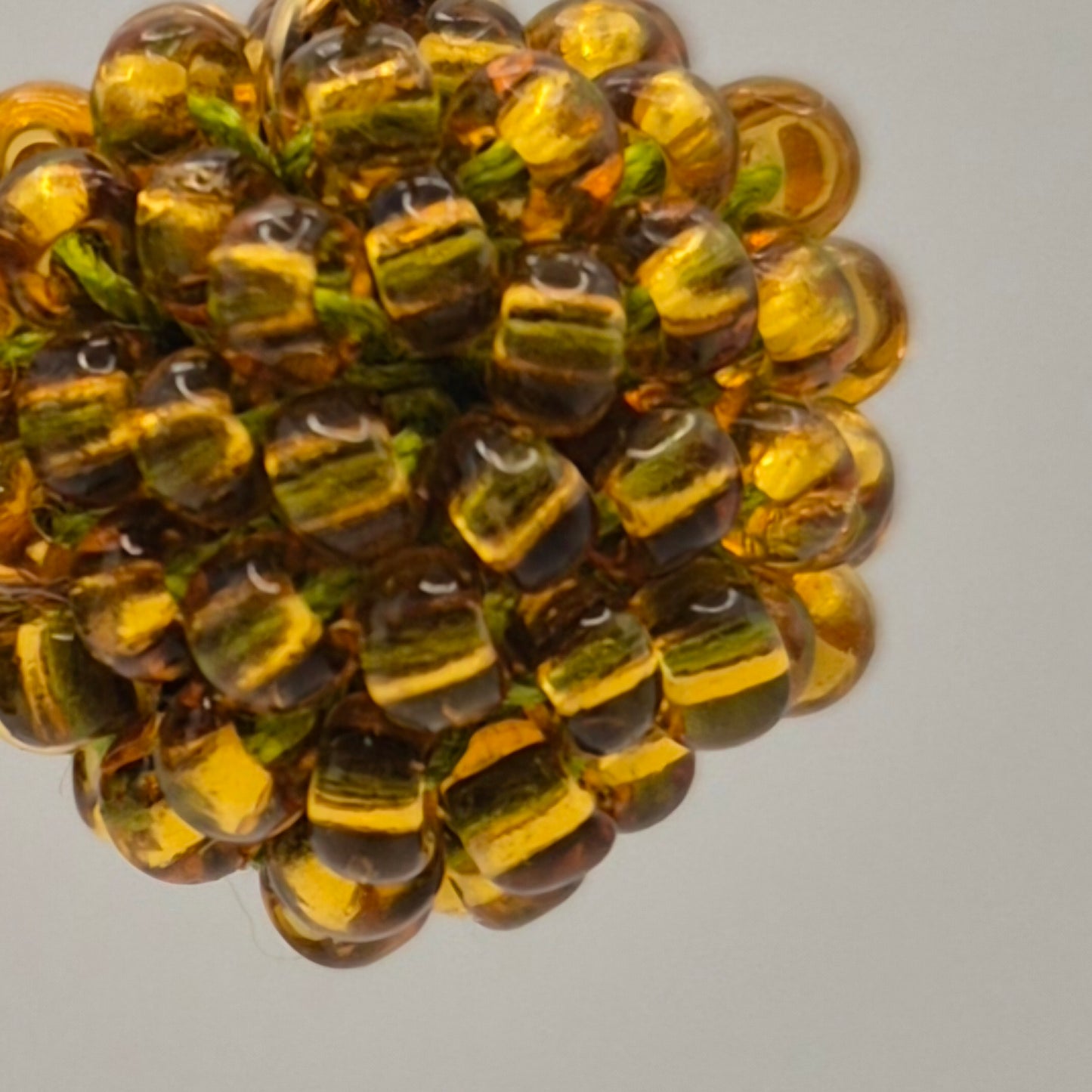 Hänger KUULA - Kugel 12mm | vergoldet | Perlen 2mm