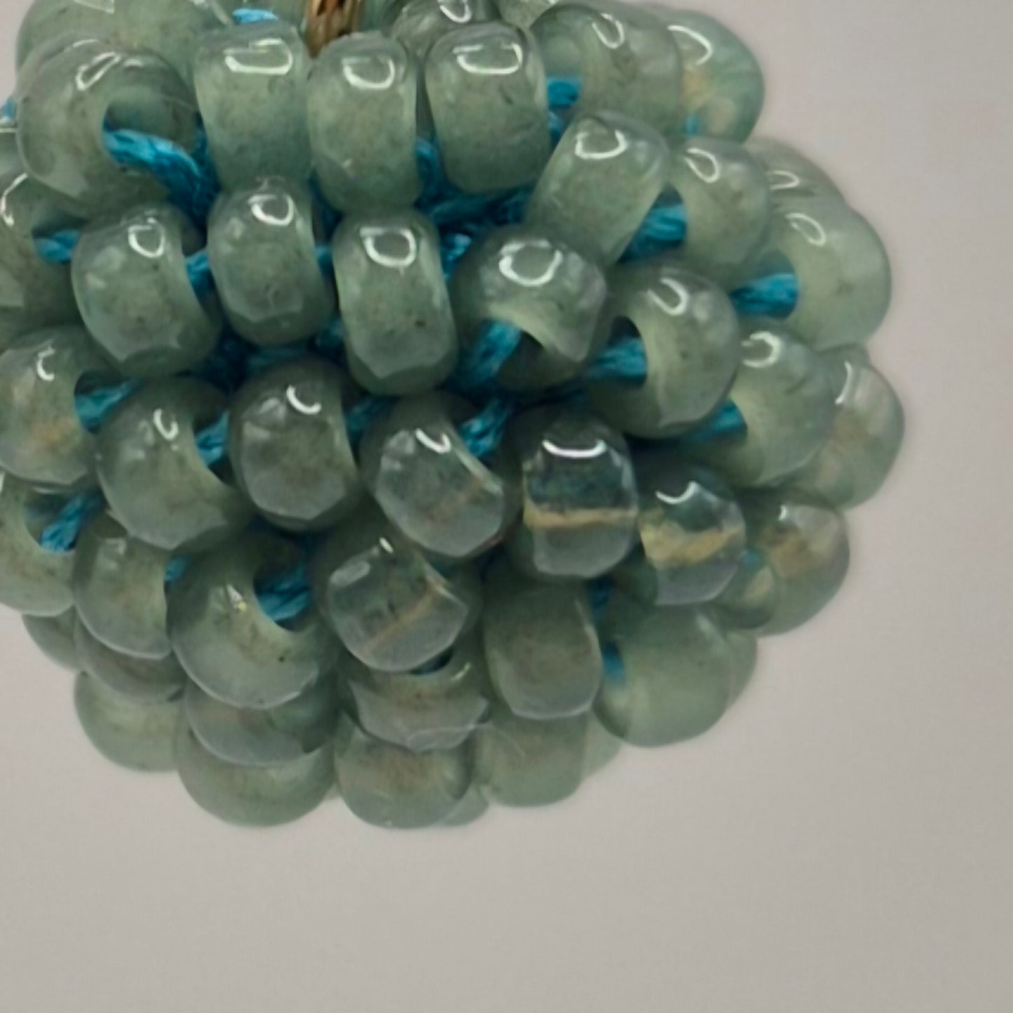 Creolen TUBE - Perlen 2mm