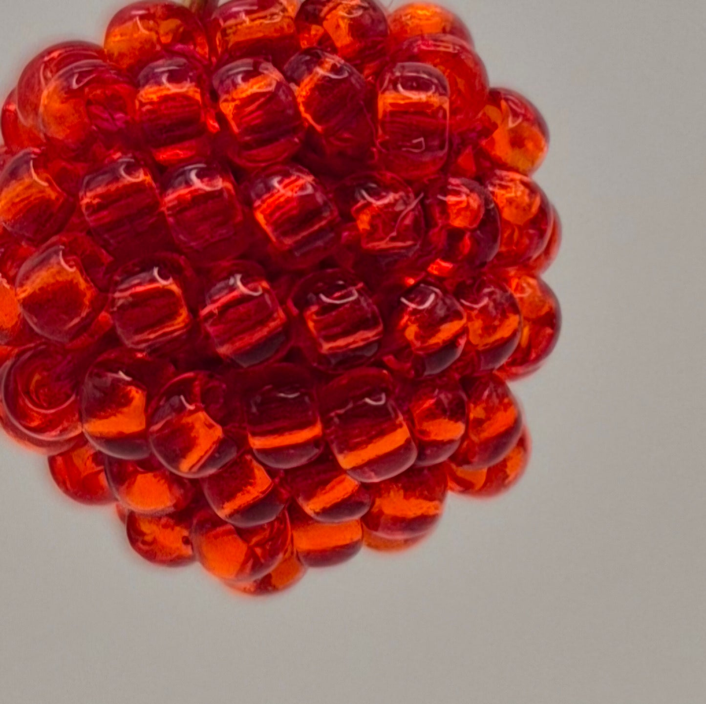 Kettenanhänger LINNSI - Linse 10 mm | Perlen 2mm