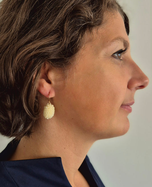 Hänger OLIIVI - Olive 20mm x 14mm | Perlen 3 mm