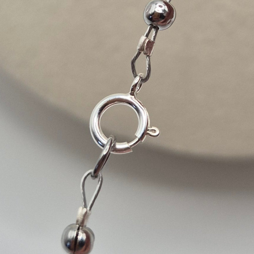 Armband RIVI | Silber | Perlen 2mm