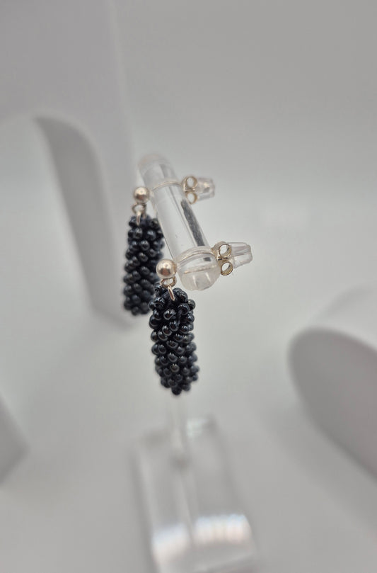 Ohr-Stecker Hänger STICK - Stäbchen 30mm | Perlen 2mm