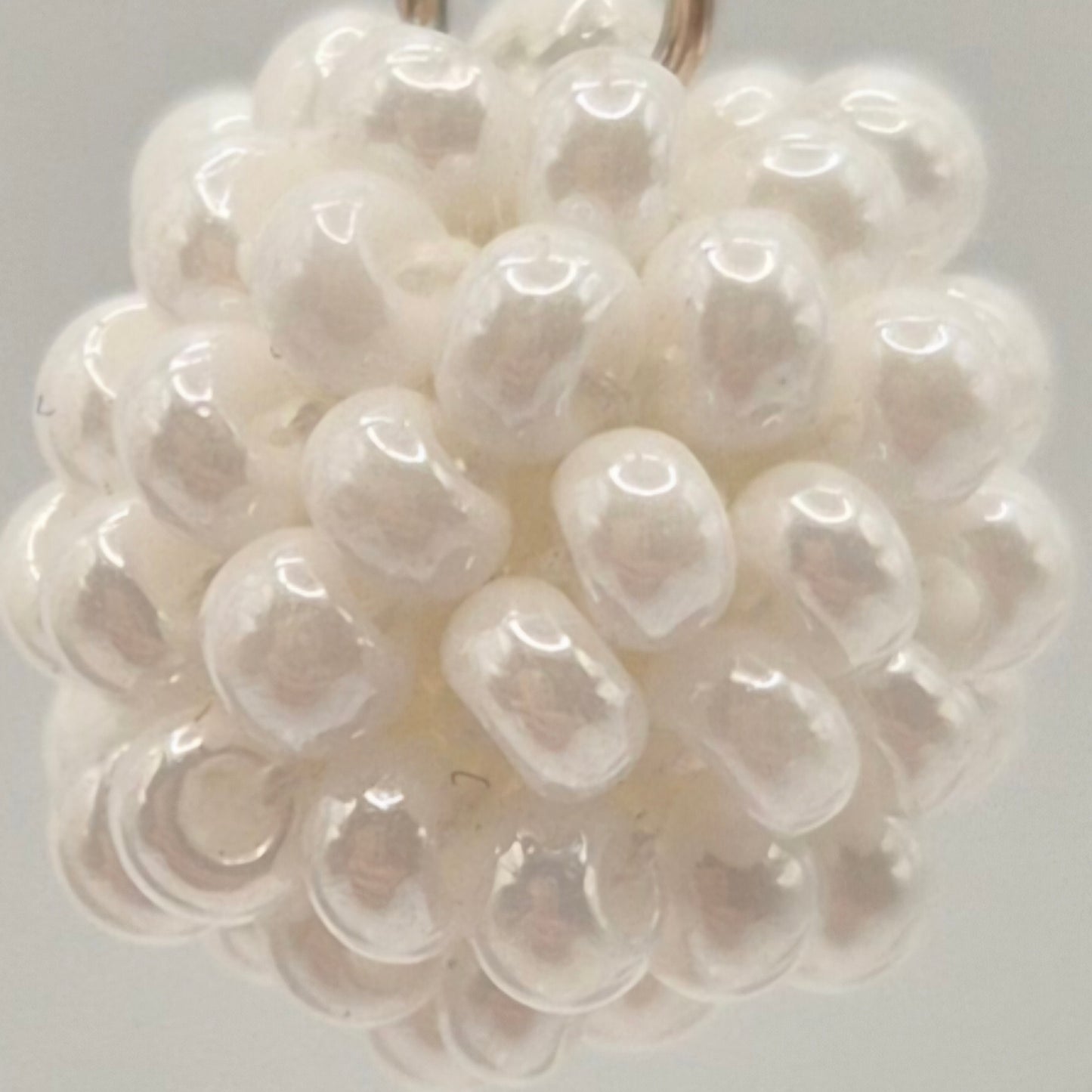 Creolen KUULA hinged - Kugel 15mm | Perlen 3 mm