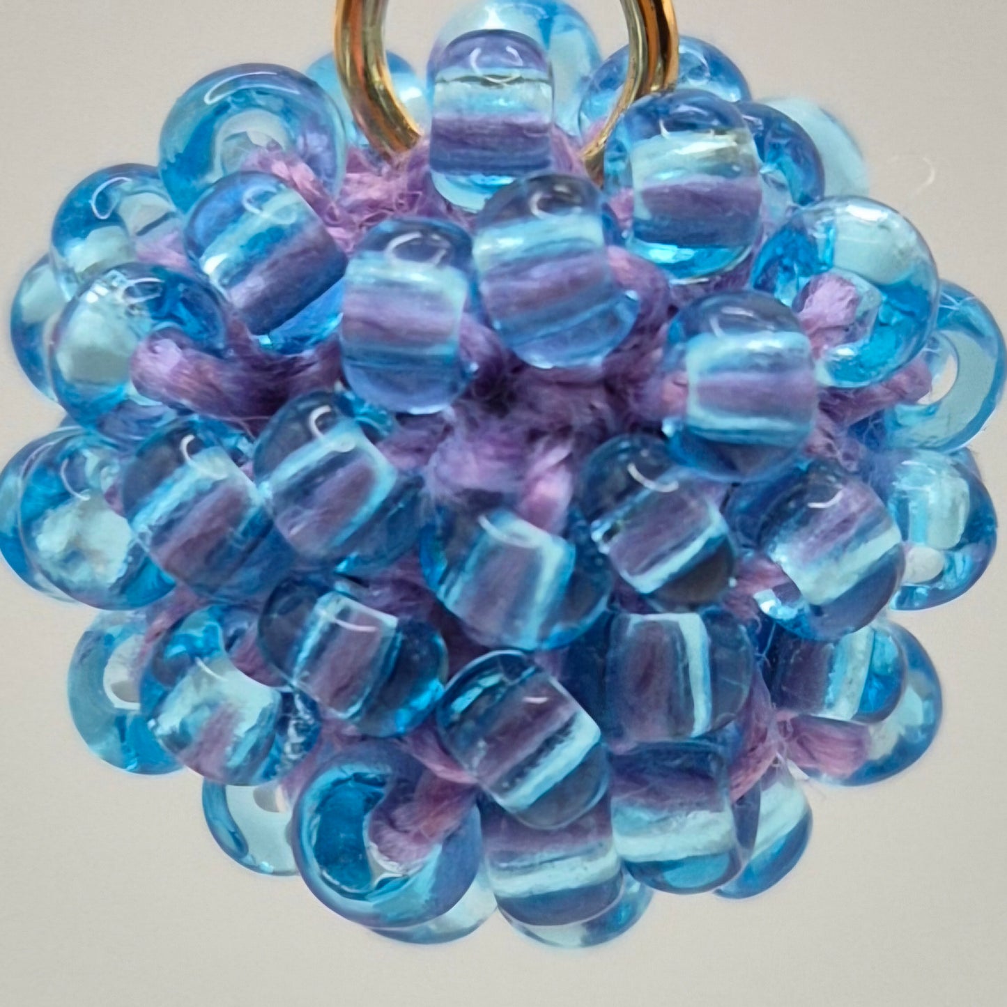 Creolen KUULA hinged - Kugel 15mm | Perlen 3 mm