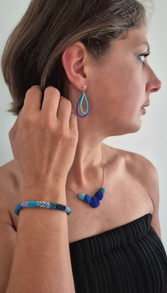 Armband TUBE - Breite 6mm | Perlen 1mm