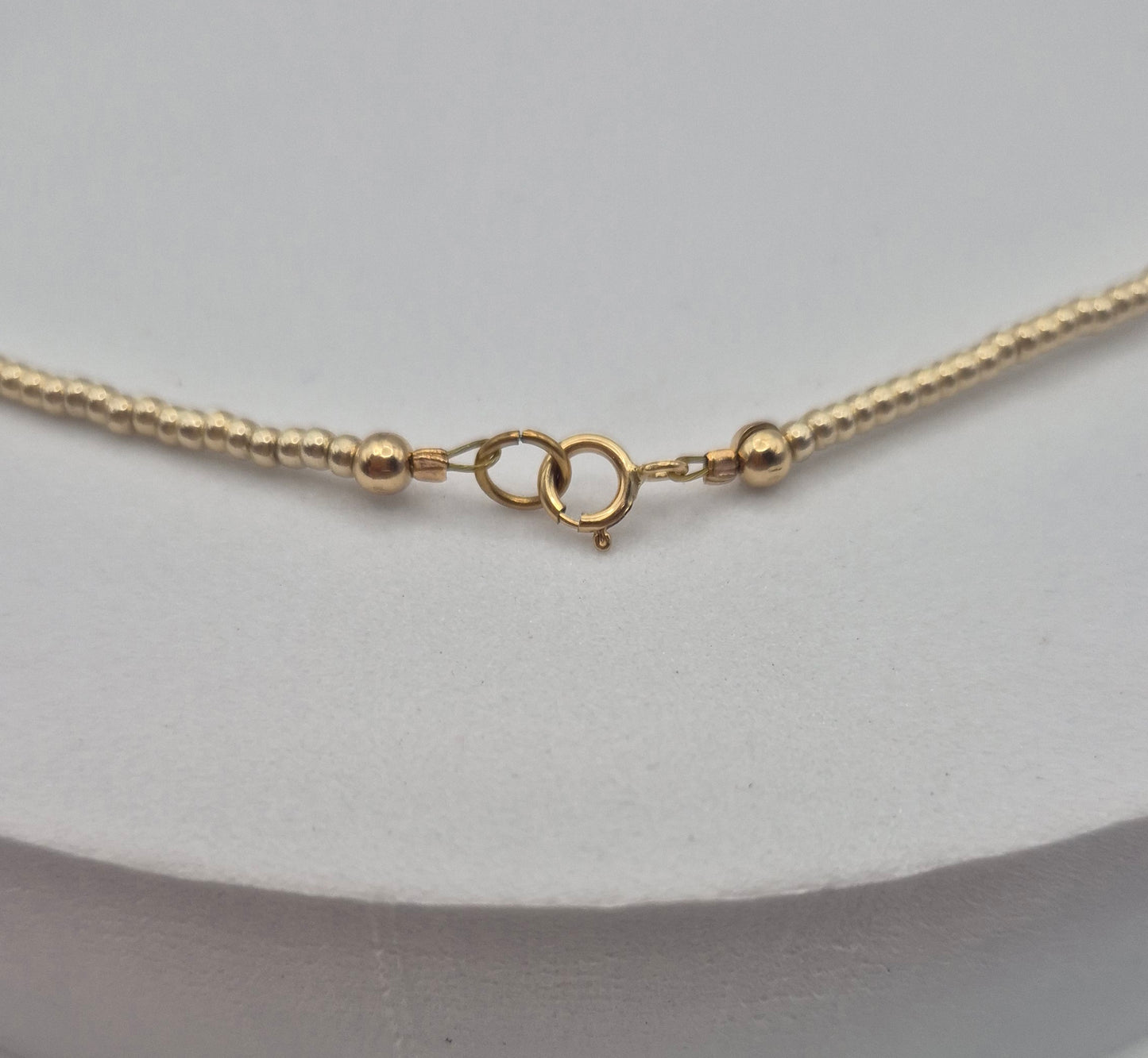 Armband RIVI | vergoldet | Perlen 2mm