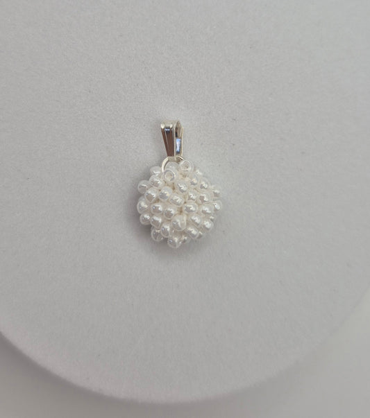 Kettenanhänger LINNSI - Linse 10 mm | Perlen 2mm