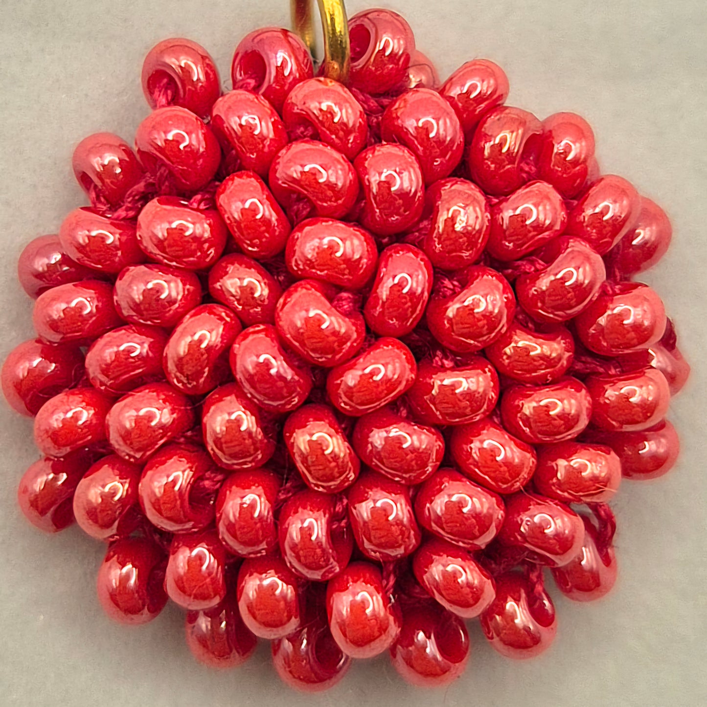 Creolen KUULA hinged - Kugel 15mm | Perlen 3 mm