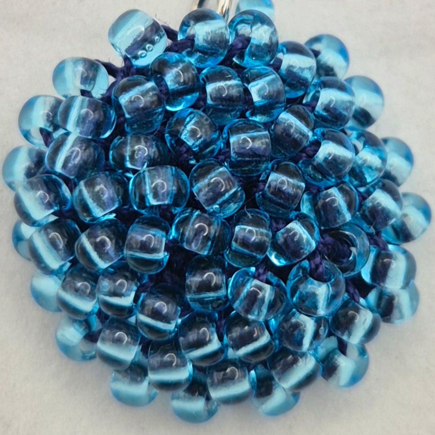 Hänger LINNSI - Linse 22mm | Perlen 3 mm