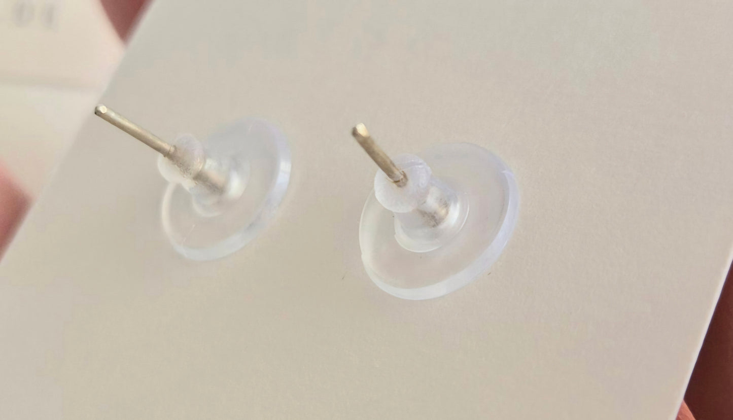 Ohr-Stecker LINNSI - Linse 22mm | Perlen 2mm