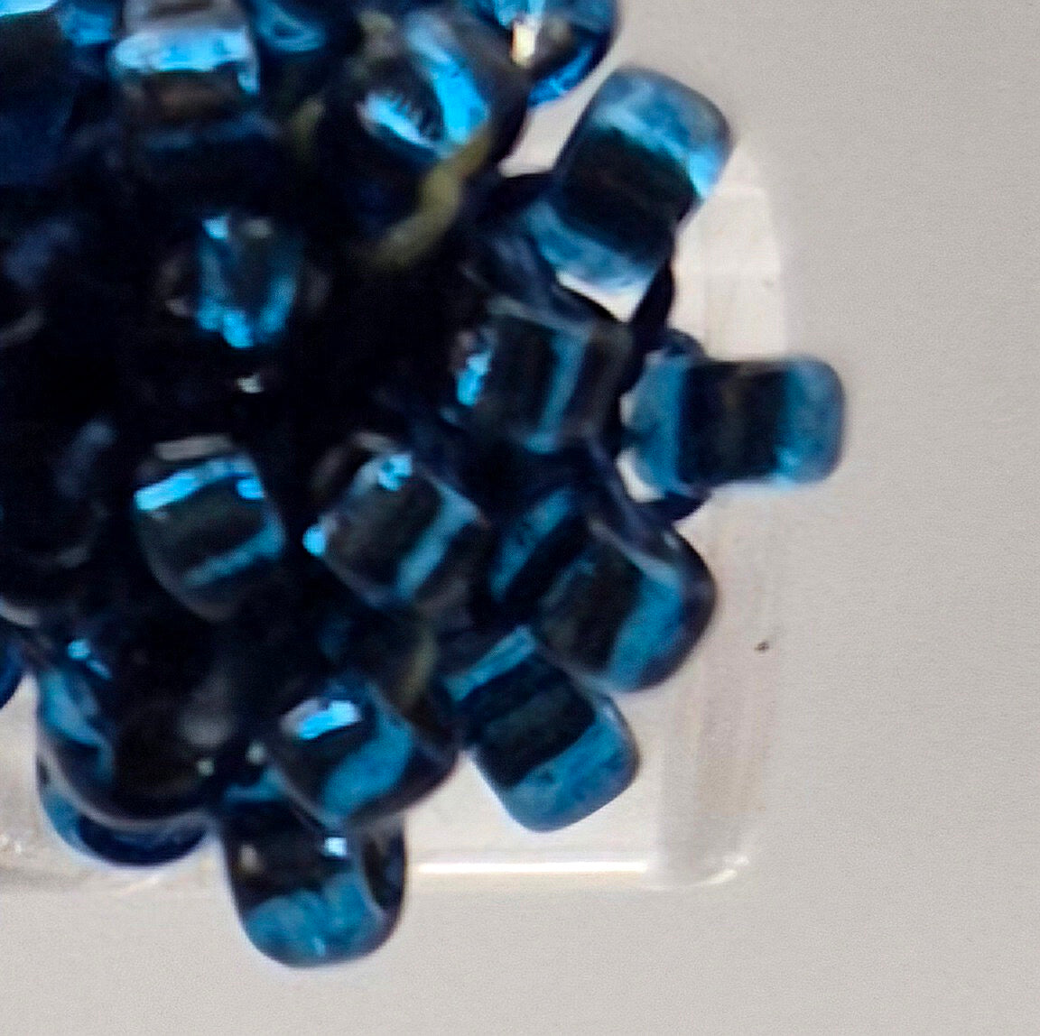 Creolen TUBE - Perlen 1mm