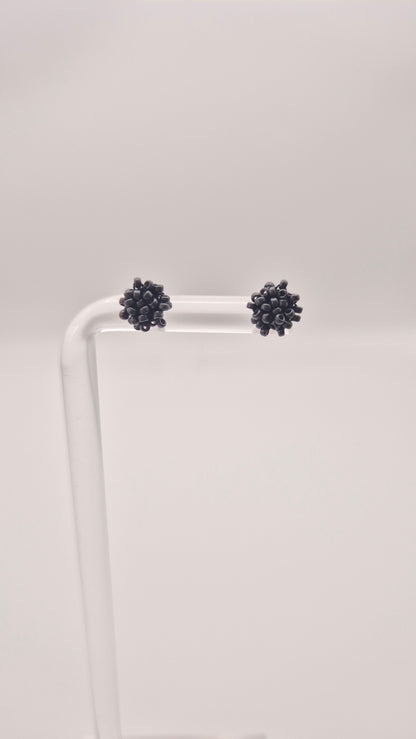Ohr-Stecker LINNSI - Linse 6mm | Perlen 1mm