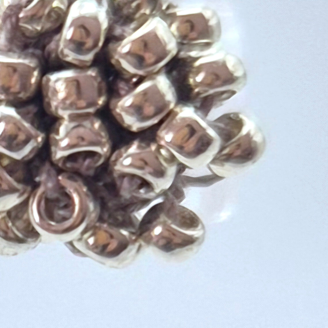 Halskette TUBE - Breite 8mm | Perlen 2mm