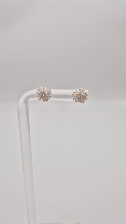 Ohr-Stecker LINNSI - Linse 6mm | Perlen 1mm
