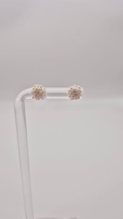 Ohr-Stecker LINNSI - Linse 6mm | Perlen 1mm