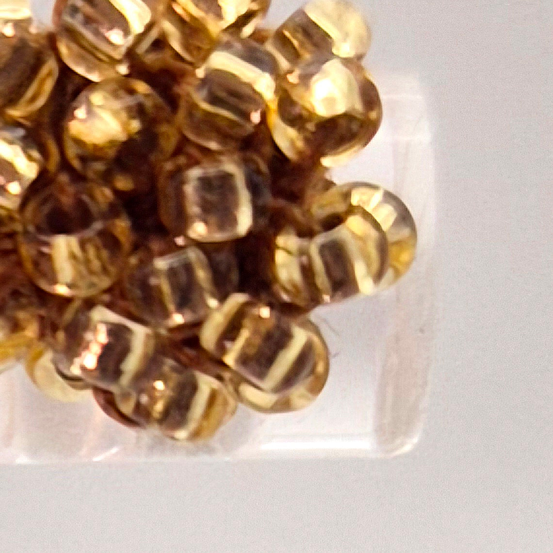 Creolen TUBE - Perlen 1mm
