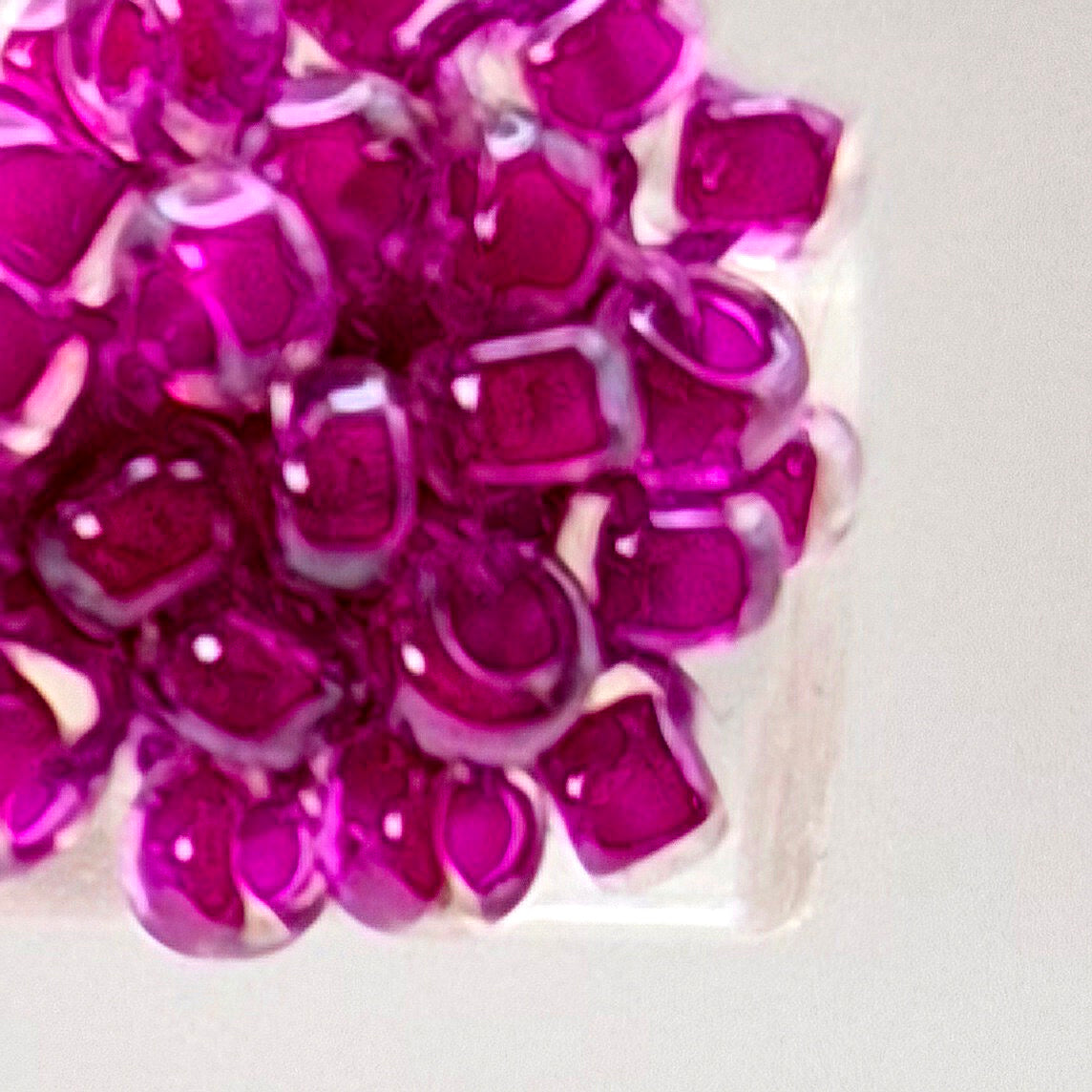 Creolen TUBE - Perlen 1mm