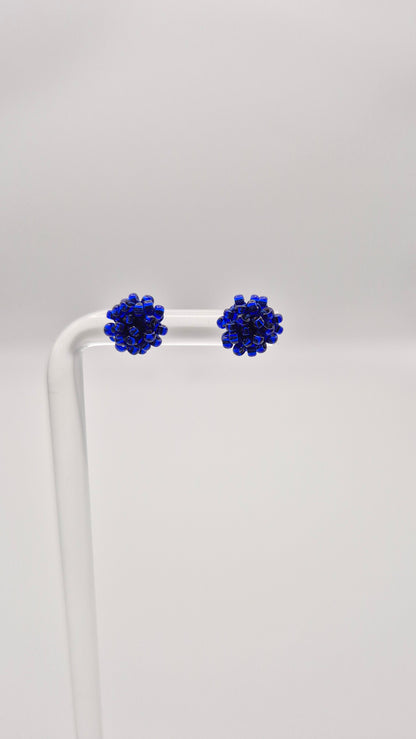 Ohr-Stecker LINNSI - Linse 8mm | Perlen 2mm