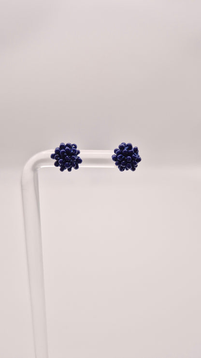 Ohr-Stecker LINNSI - Linse 8mm | Perlen 2mm