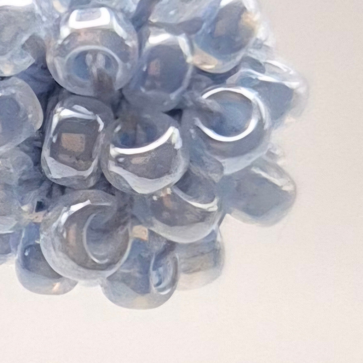 Ohr-Stecker LINNSI - Linse 22mm | Perlen 2mm
