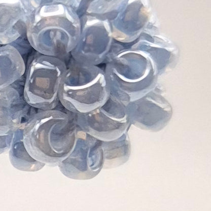 Ohr-Stecker LINNSI - Linse 22mm | Perlen 2mm