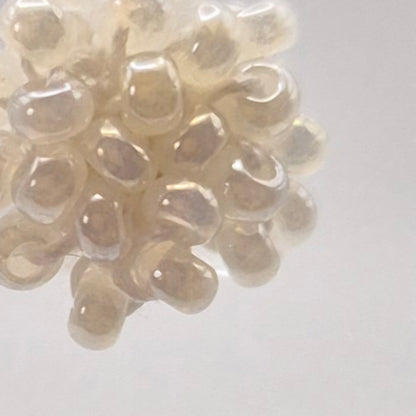 Ring DOT - Linse 12mm - 26mm | vergoldet | Perlen 2mm