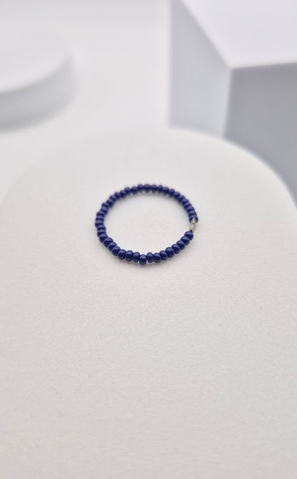 Ring RIVI - Ringgröße 49 - 53 mm Umfang | Perlen 2mm