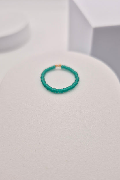 Ring RIVI - Ringgröße 49 - 53 mm Umfang | Perlen 2mm