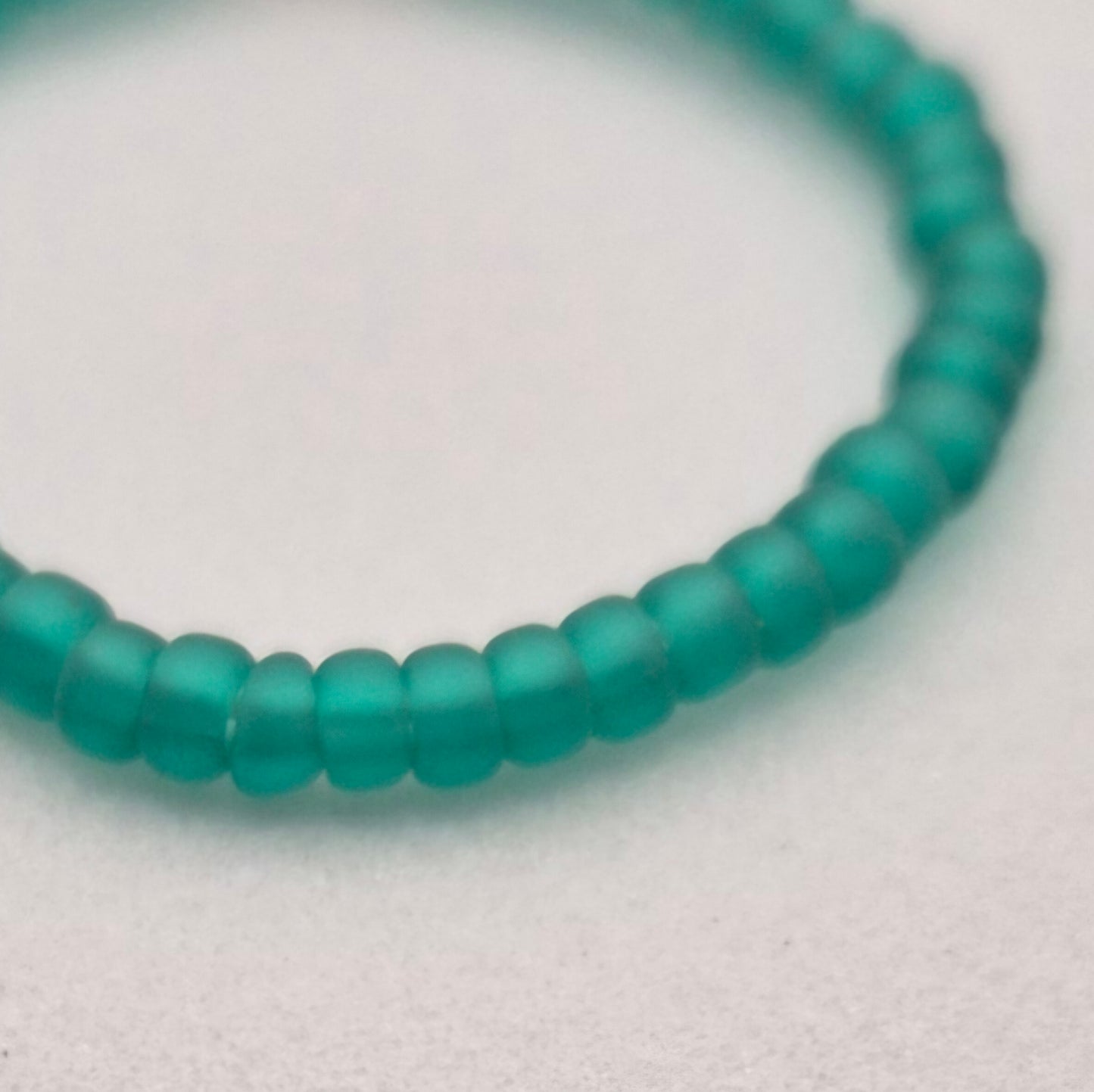 Ohr-Stecker Hänger RENGAS | Ring 20mm | Perlen 2mm