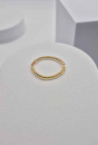 Ring RIVI - Ringgröße 49 - 53 mm Umfang | Perlen 2mm