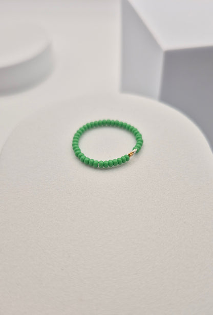 Ring RIVI - Ringgröße 49 - 53 mm Umfang | Perlen 2mm