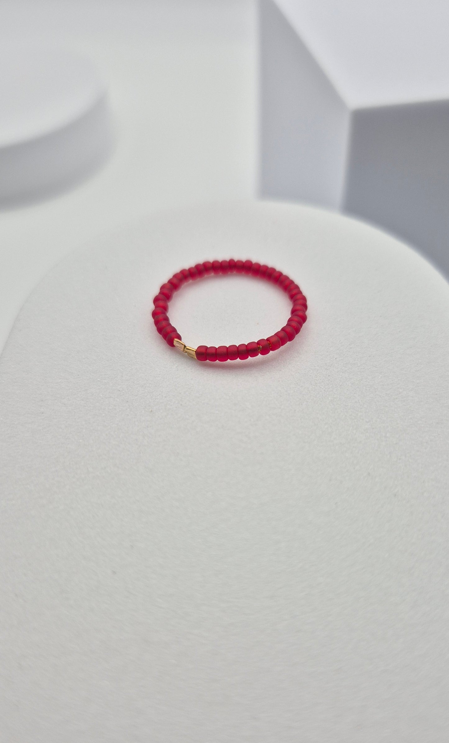 Ring RIVI - Ringgröße 49 - 53 mm Umfang | Perlen 2mm