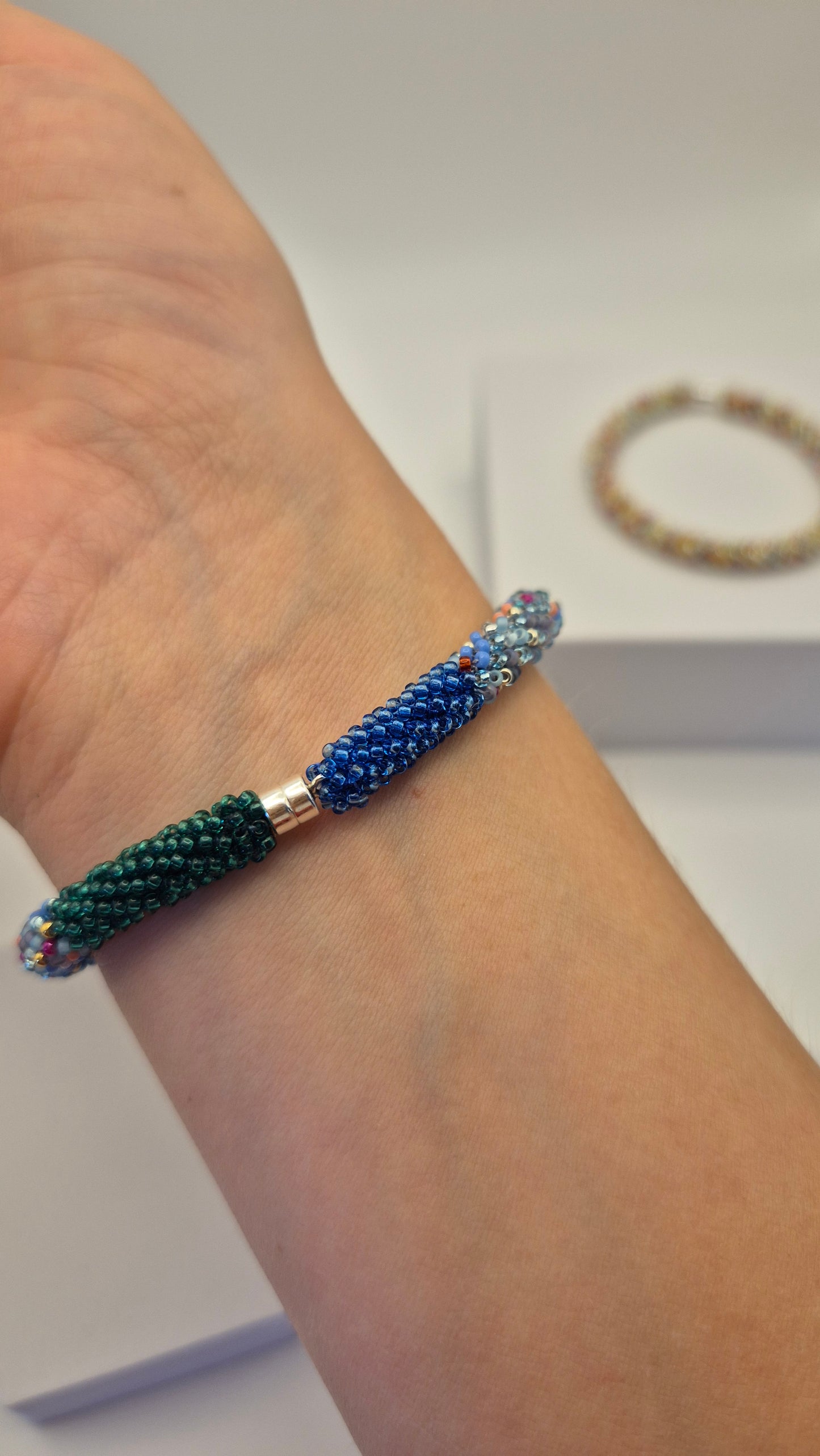Armband TUBE - Breite 6mm | Perlen 1mm