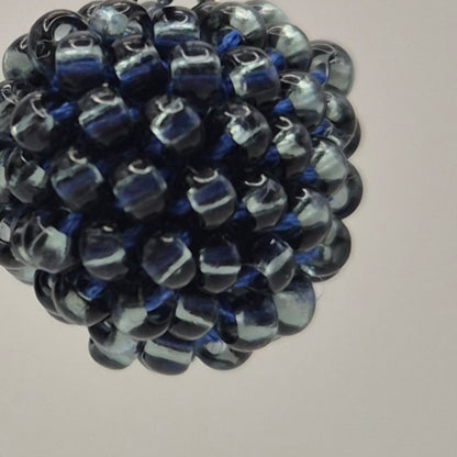 Halskette TUBE - Breite 8mm | Perlen 2mm