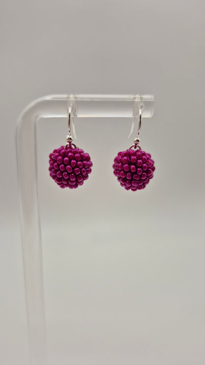 Hänger KUULA - Kugel 12mm | Silber o. Edelstahl | Perlen 2mm