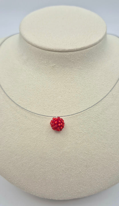 Kette KUULA- Kugel 9mm | Silber  Perlen 2mm