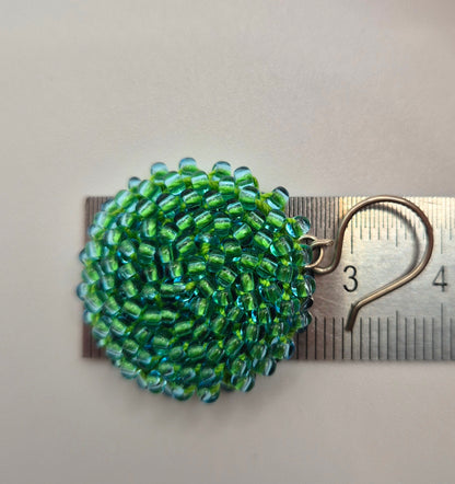Hänger LINNSI   - Linse 27 mm | Perlen 3 mm