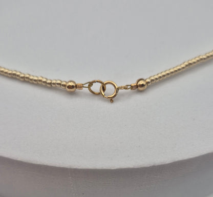Armband RIVI | vergoldet | Perlen 2mm
