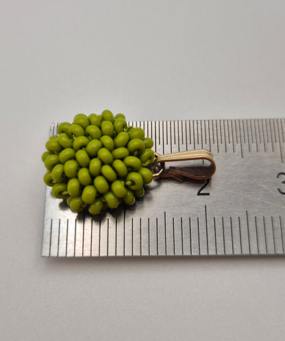 Kettenanhänger LINNSI - Linse 15 mm | Perlen 2mm